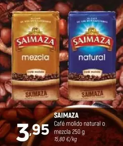 Saimaza - Café Molido Natural O Mezcla