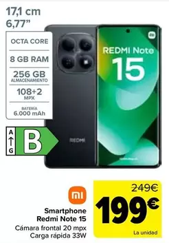 Xiaomi - Smartphone Redmi Note 15
