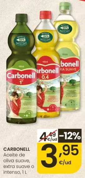 Carbonell - Aceite De Oliva Suave, Extra Suave O Intenso