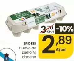 Eroski - Huevo De Suelo M, Docena