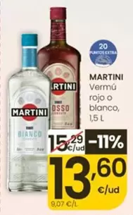 Martini - Vermu Rojo O Blanco