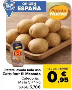 Carrefour - Patata Lavada Todo Uso El Mercado