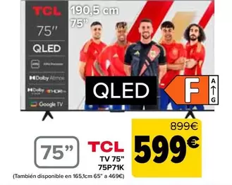 TCL - Tv 75" 75P71K
