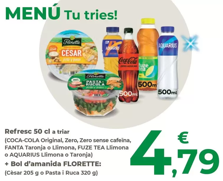 Florette - Refresc 50 Cl A Triar
