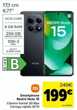 Xiaomi - Smartphone Redmi Note 15