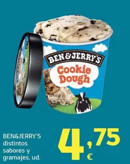 Ben & Jerry'S - Distintos Sabores Y Gramajes
