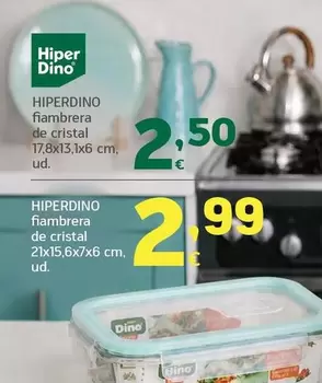 Hiperdino - Fiambrera De Cristal