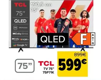 TCL - Tv 75" 75P71K