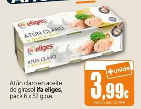Ifa Eliges - Atun Claro En Aceite De Girasol