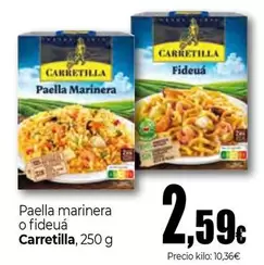 Carretilla - Paella Marinera O Fideua