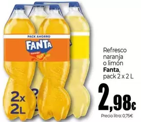 Fanta - Refresco Naranja O Limon