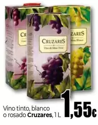 Cruzares - Vino Tinto, Blanco O Rosado