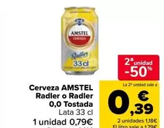 Amstel - Cerveza Radler