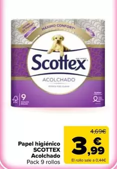 Scottex - Papel Higiénico Acolchado