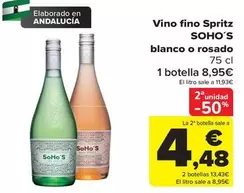 Soho's - Vino Fino Spritz Blanco O Rosado