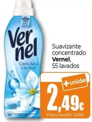 Vernel - Suavizante Concentrado