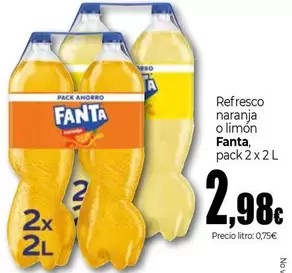 Fanta - Refresco Naranja O Limon