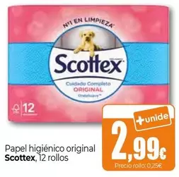 Scottex - Papel Higiénico Original