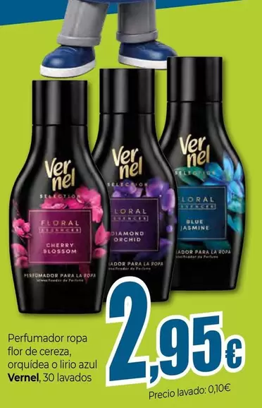 Vernel - Perfumador Ropa Flor De Cereza, Orquídea O Lirio Azul 