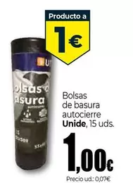 Unide - Bolsas De Basura Autocierre