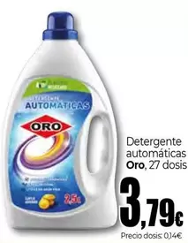 Oro - Detergente Automaticas