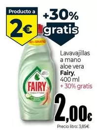 Fairy - Lavavajillas A Mano Aloe Vera