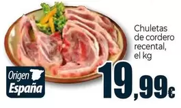 Chuletas De Cordero Recental