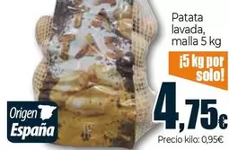Patata Lavada