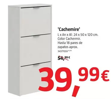 Zapateros 'Cachemire'