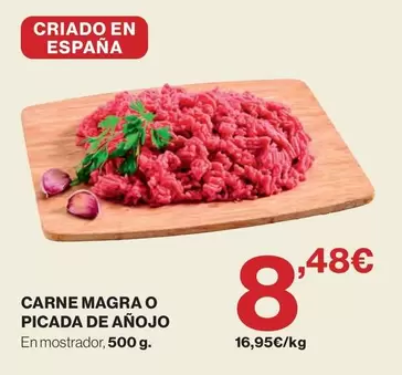 Carne Magra o Picada De Anojo