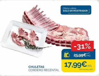 Solo - Chuletas Cordero Recental