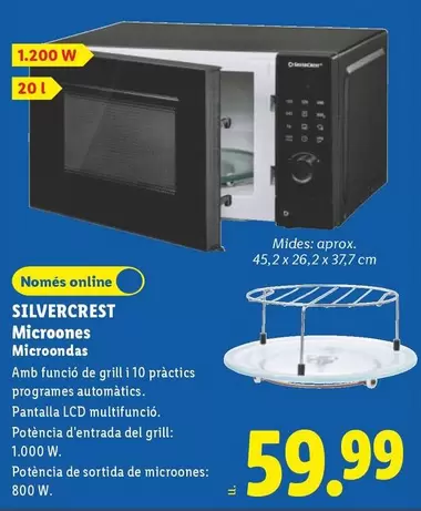 SilverCrest - Microondas