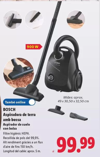 Bosch - Aspirador De Suelo Con Bolsa