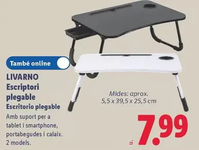Livarno - Escriptori Plegable