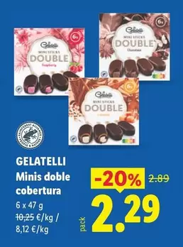 Gelatelli - Minis Doble Cobertura