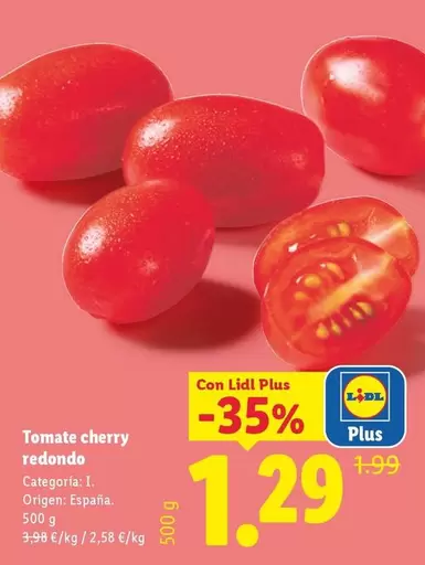 Tomate Cherry Redondo
