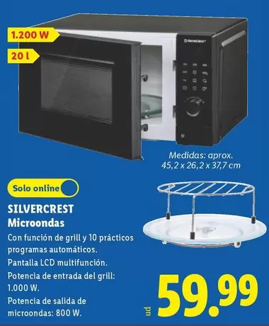 SilverCrest - Microondas