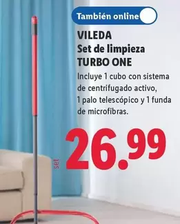 Vileda - Set De Limpieza Turbo One