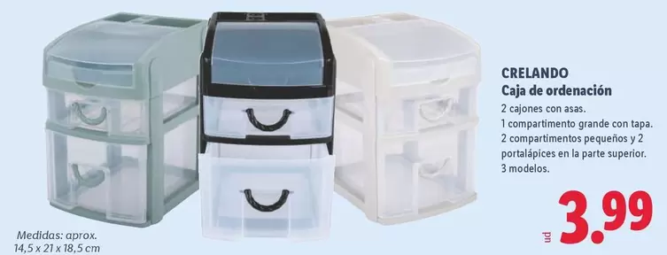 Crelando - Caja De Ordenación