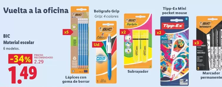BIC - Material Escolar