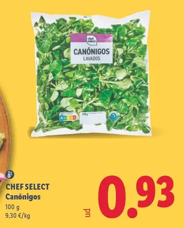Chef Select - Canónigos