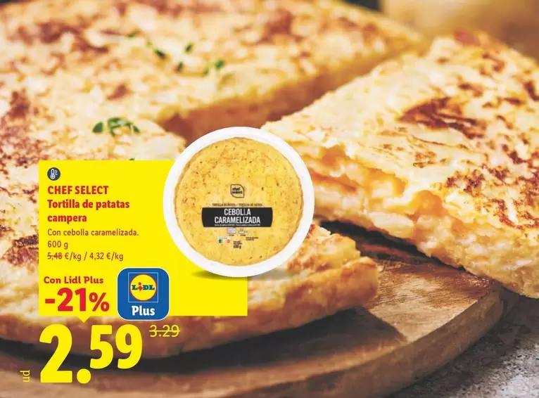 Chef Select - Tortilla De Patatas Campera 