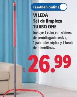 Vileda - Set De Limpieza Turbo One
