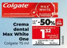 Colgate - Crema Dental Max White One