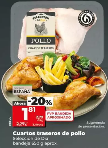 Seleccion De Dia - Cuartos Traseros De Pollo