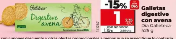 Dia Galleteca - Galletas Digestive Con Avena