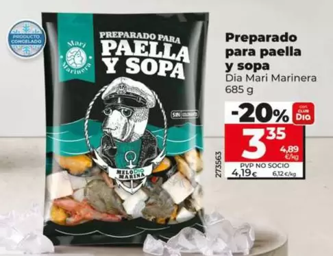 Dia Mari Marinera - Preparado Para Paella Y Sopa