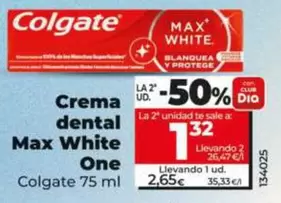 Colgate - Crema Dental Max White One