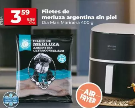 Dia Mari Marinera - Filetes De Merluza Argentina Sin Piel