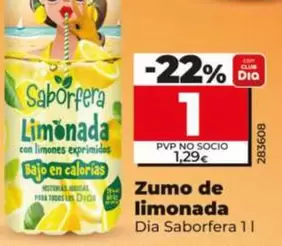 Dia Saborfera - Zumo De Limonada